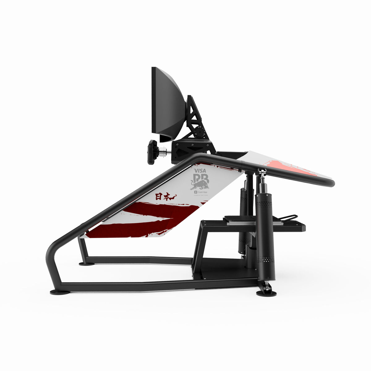Racing Bulls Formula 1 Team X Wav static simulator Japan livery accessible cockpit fixed platform inclusive experience