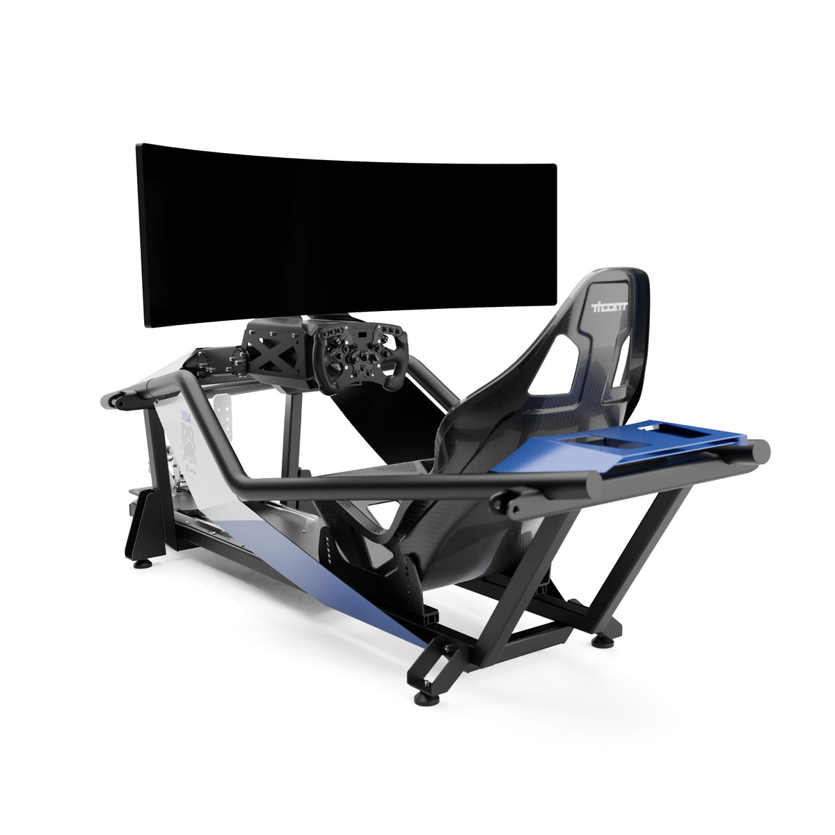 Visa Cash App Racing Bulls F1® Team X Lite Static Simulator, premium Formula 1-inspired racing simulator and motorsport collector piece