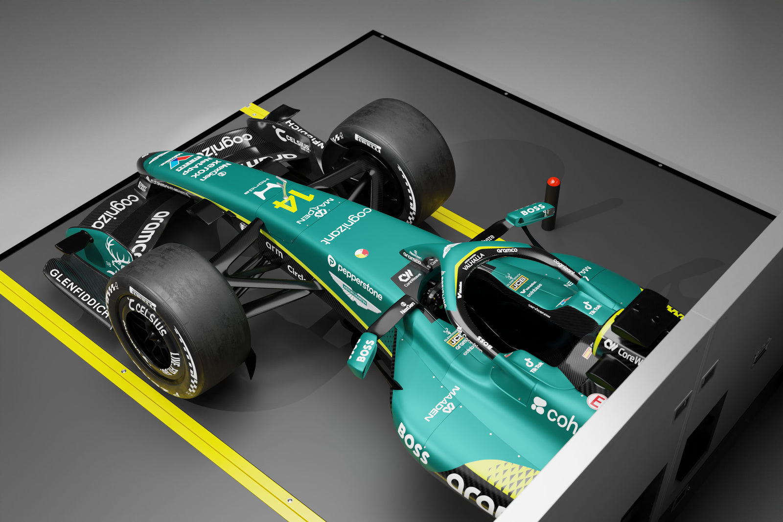 2026 Aston Martin Aramco Pit Stop Rig