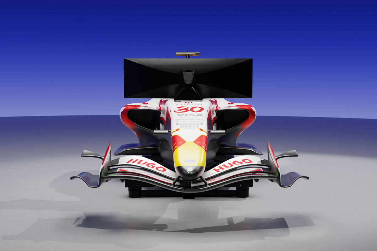 2026 Visa Cash App Racing Bulls F1® Team Japanese Grand Prix Edition Formula 1-inspired racing simulator, premium motorsport memorabilia