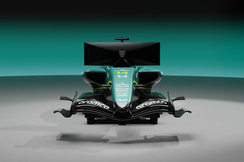 2026 Aston Martin Aramco F1® Team Formula 1-inspired racing simulator, premium collector piece and motorsport display