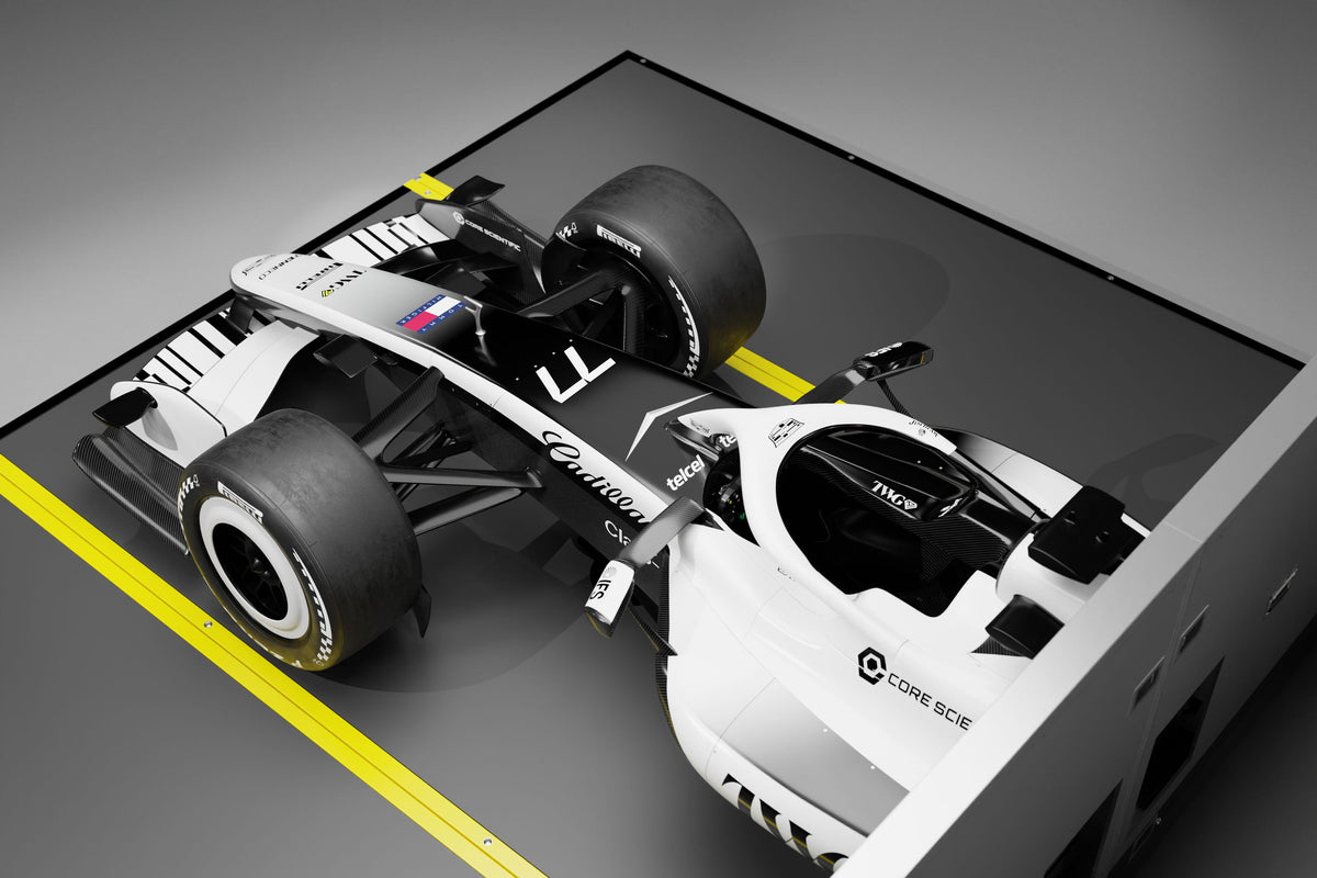 Official 2026 Cadillac Formula One® Team MAC-26 Pit Stop Rig