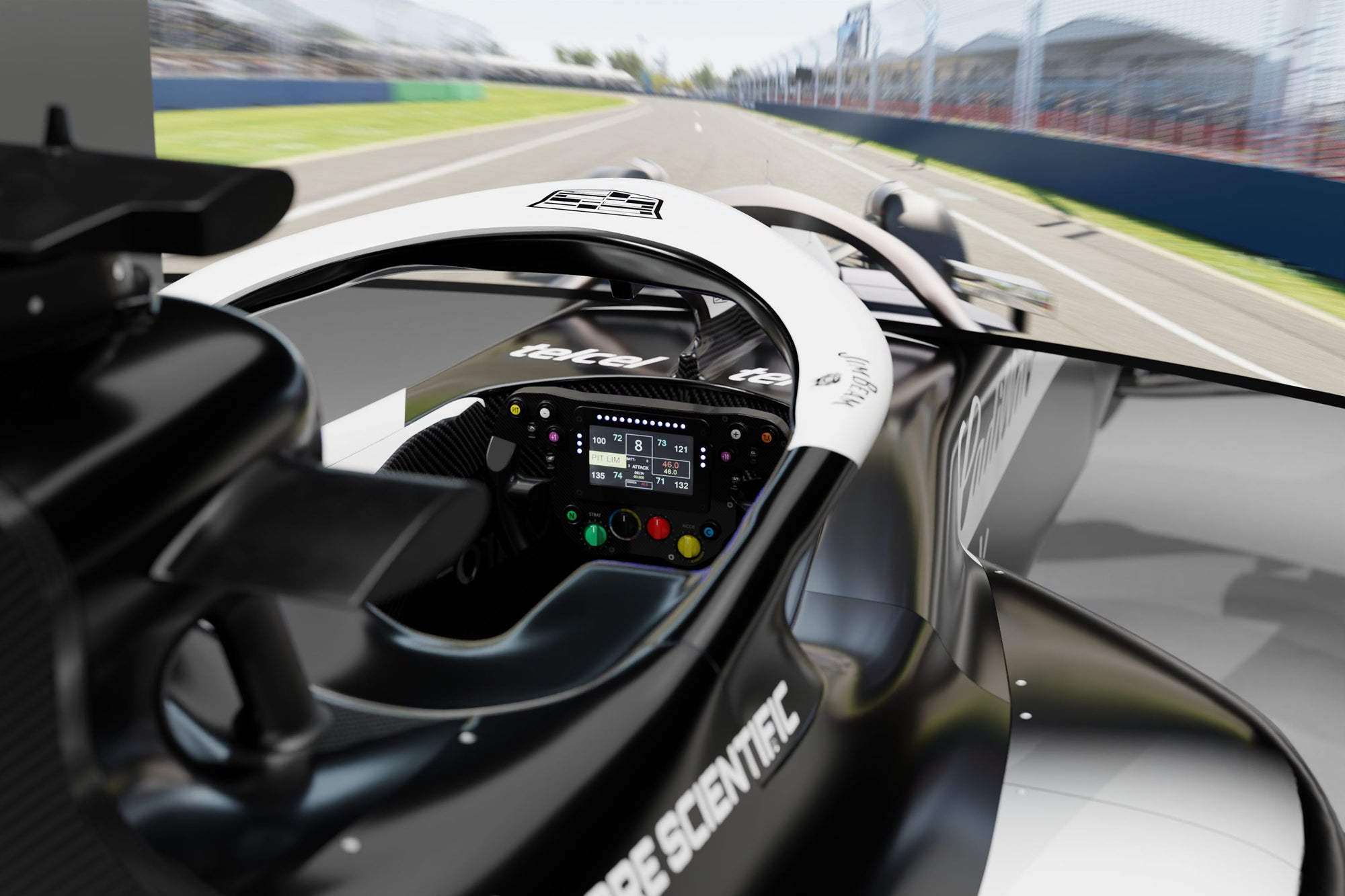 Official 2026 Cadillac Formula One Team MAC-26 Simulator