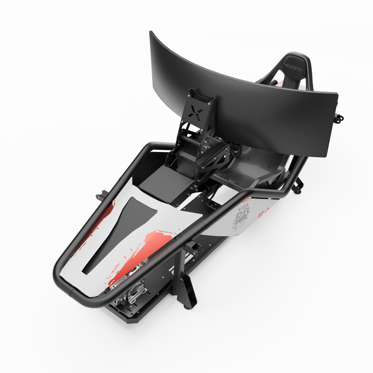 Racing Bulls Formula 1 X Lite static simulator Japan livery compact fixed platform racing simulator experience