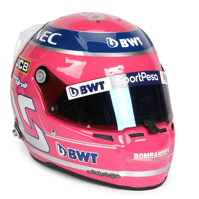 LOT 543 - Lance Stroll 2019 Racing Point Helmet - Used