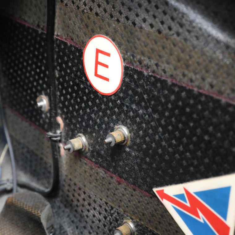 Lotus E22-03 2014 rolling chassis in 2019 RS19-inspired Formula 1 livery, full-size display piece for collector showcases