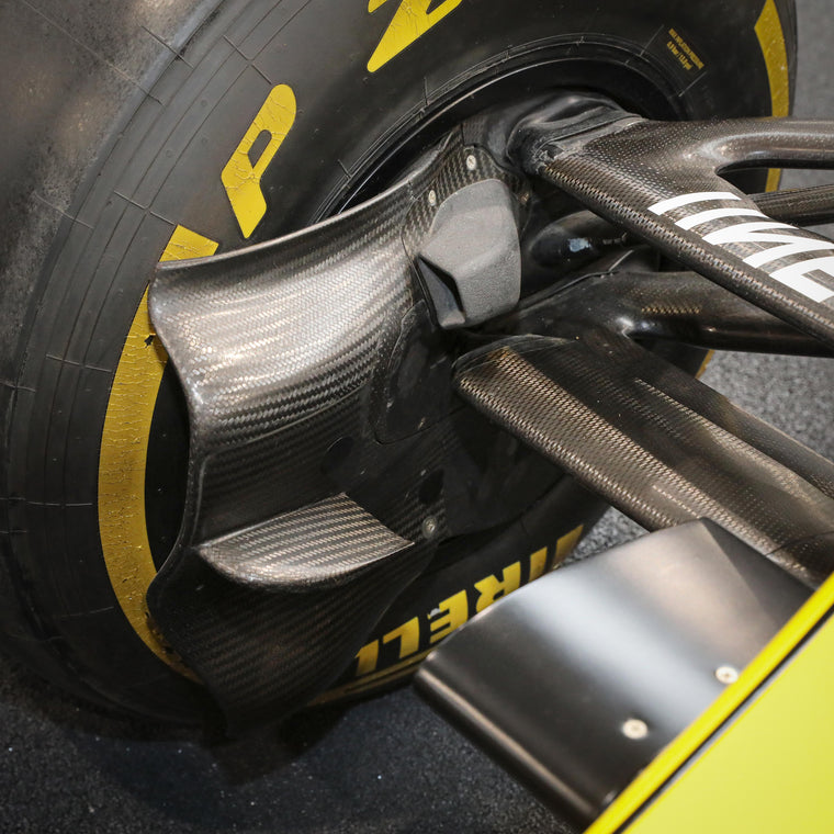 2014 Lotus E22-03 Formula 1 collector rolling chassis with 2019 RS19 styling, exhibition-quality display vehicle