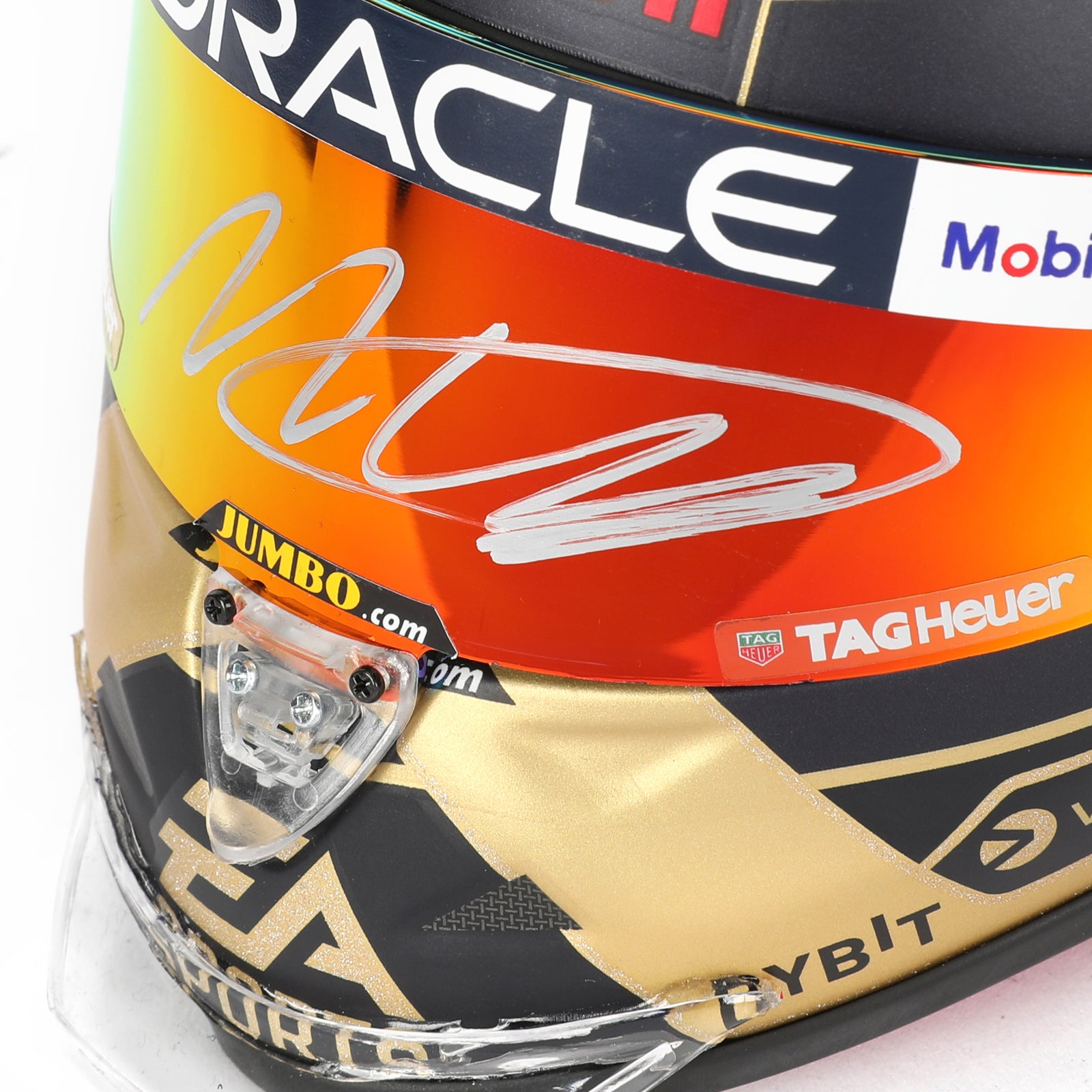 LOT 746 - Max Verstappen Signed 2023 Red Bull Racing 1:2 Scale Helmet - World Champion