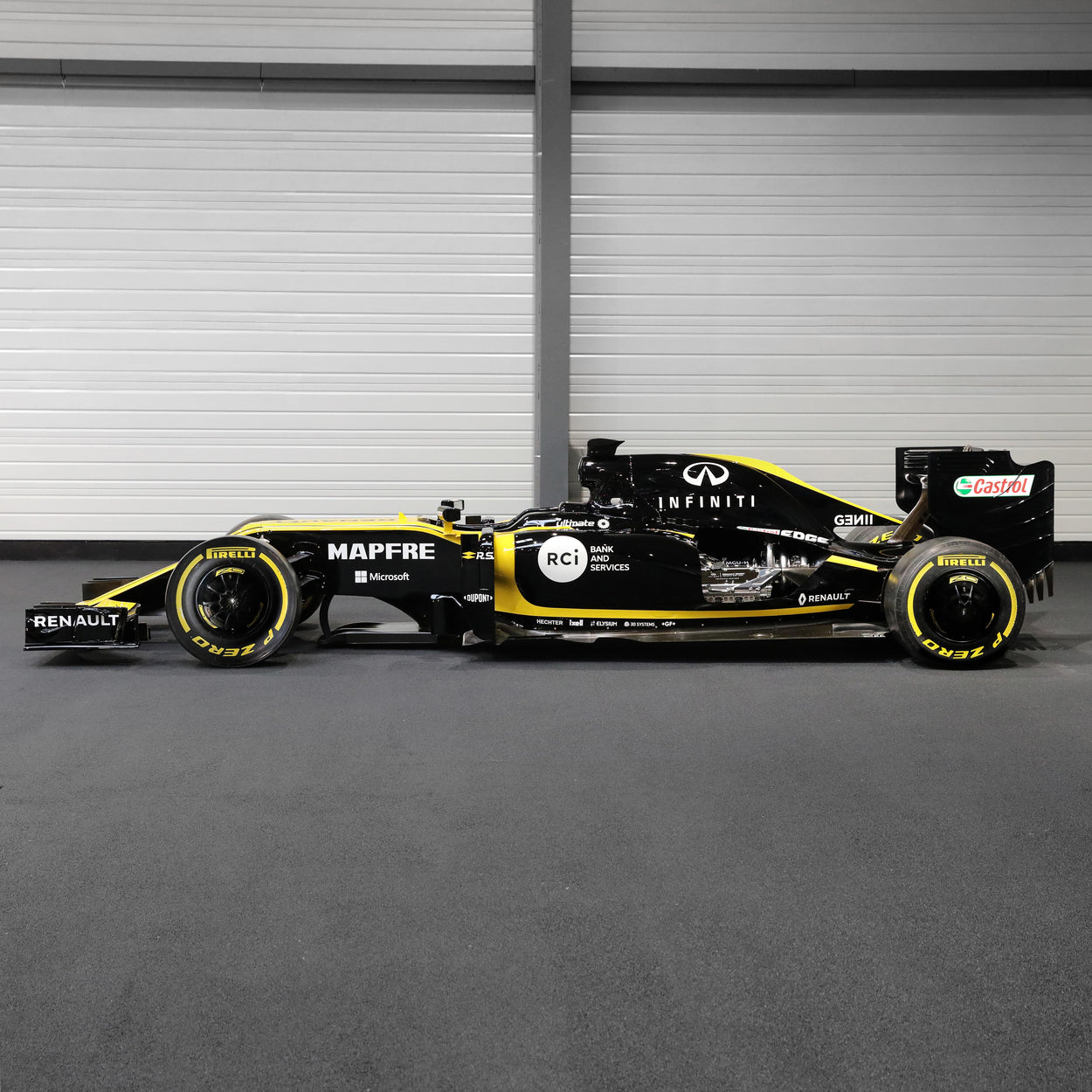 2014 Lotus E22-03 Rolling Chassis (2019 RS19 Livery)