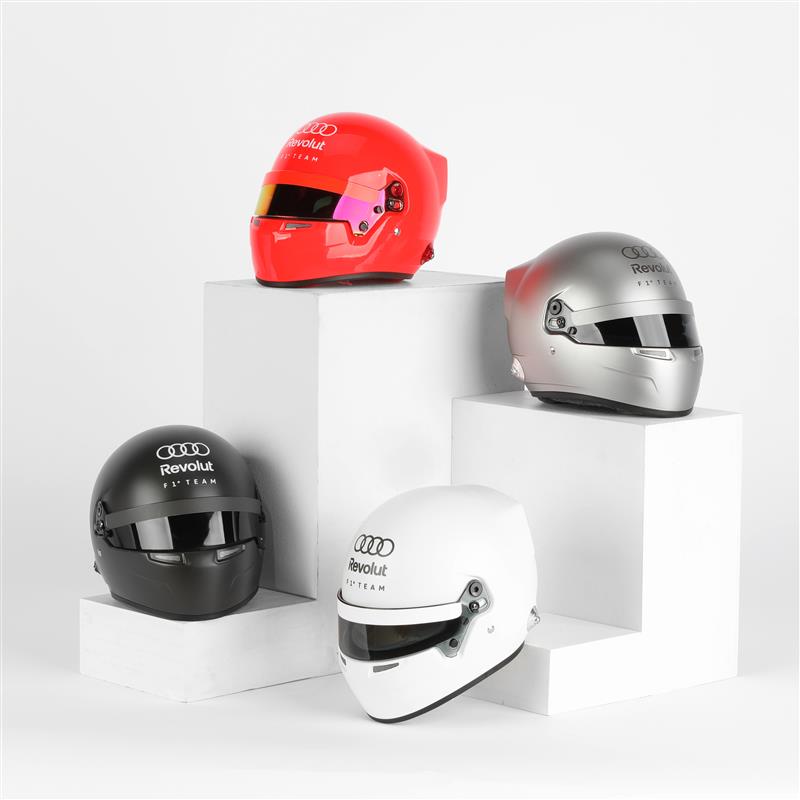 Auction LOT 010 - Audi x Pantone 2026 Mini Helmet Collection