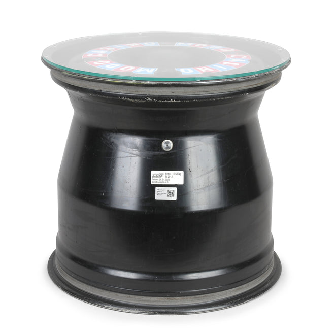The Austin Auction LOT 008 - Alpine F1 Team 2025  Race Used Rear Wheel Rim Table - Las Vegas GP