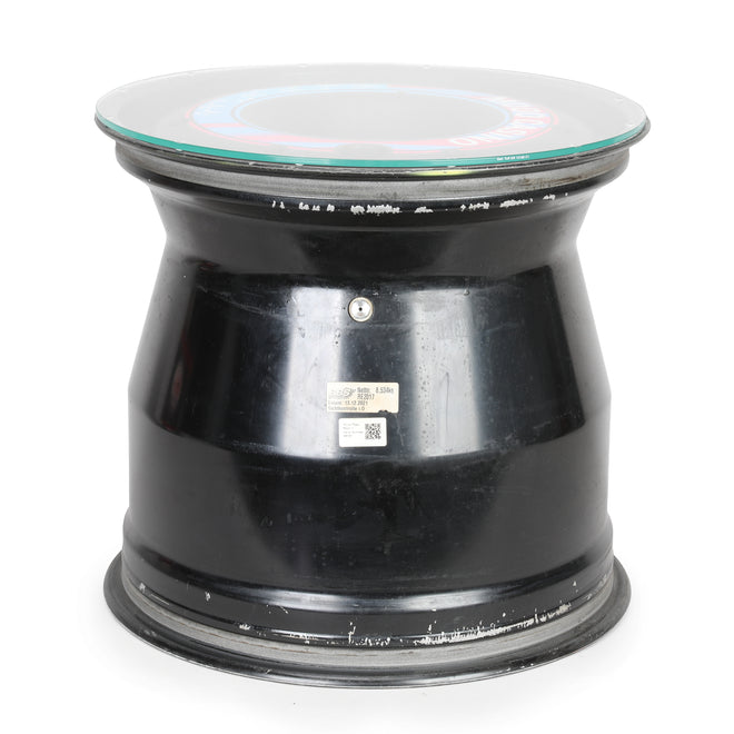 The Austin Auction LOT 009 - Alpine F1 Team 2024  Race Used Rear Wheel Rim Table - Las Vegas GP 