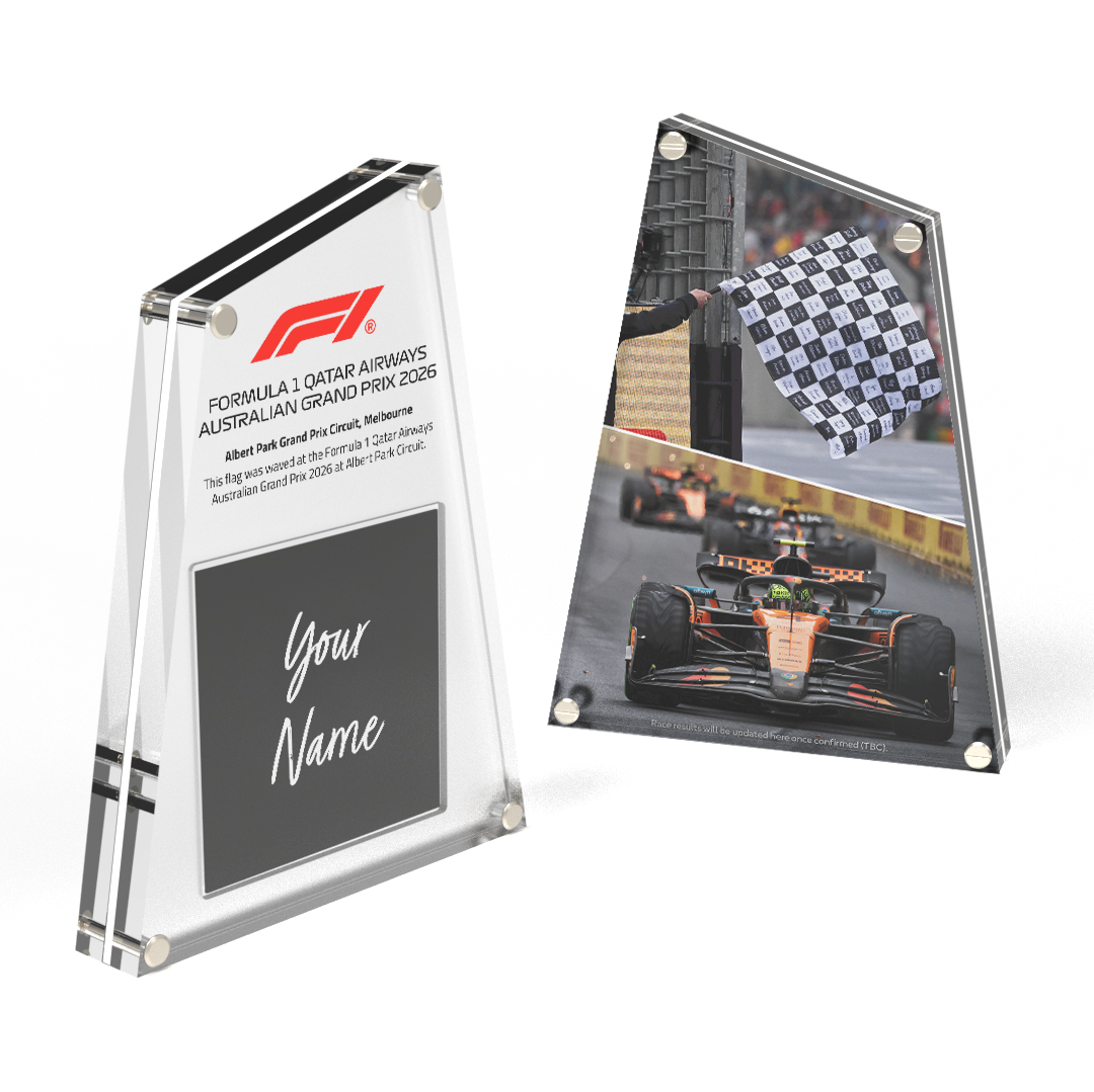 Own the Chequered Flag - 2026 Australian Grand Prix