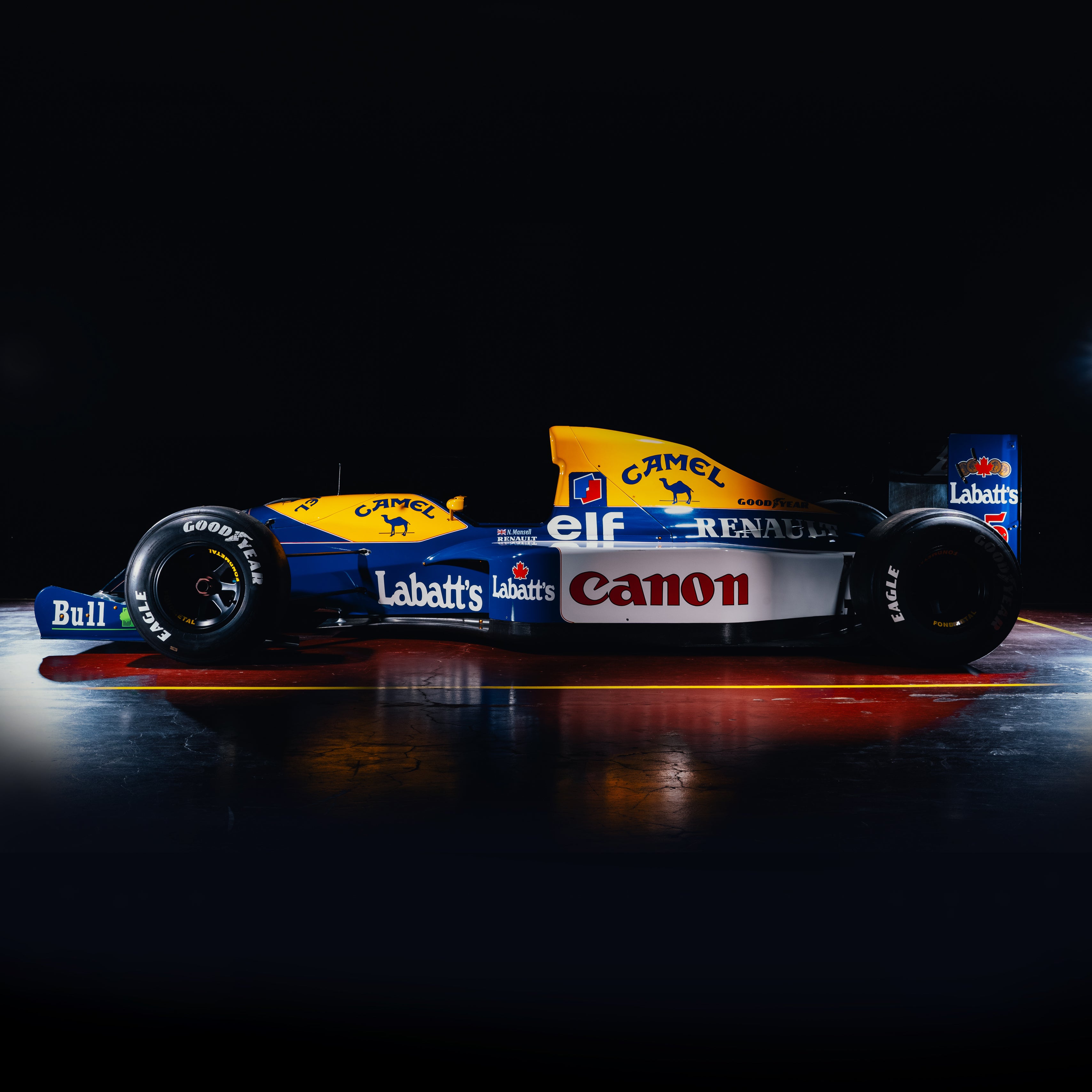 ☆WILLIAMS RENAULT FW14☆N.MANSELL☆ El Williams FW14B de Nigel Mansell vendido en Goodwood por 3