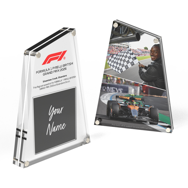 Own the Chequered Flag - 2026 British Grand Prix