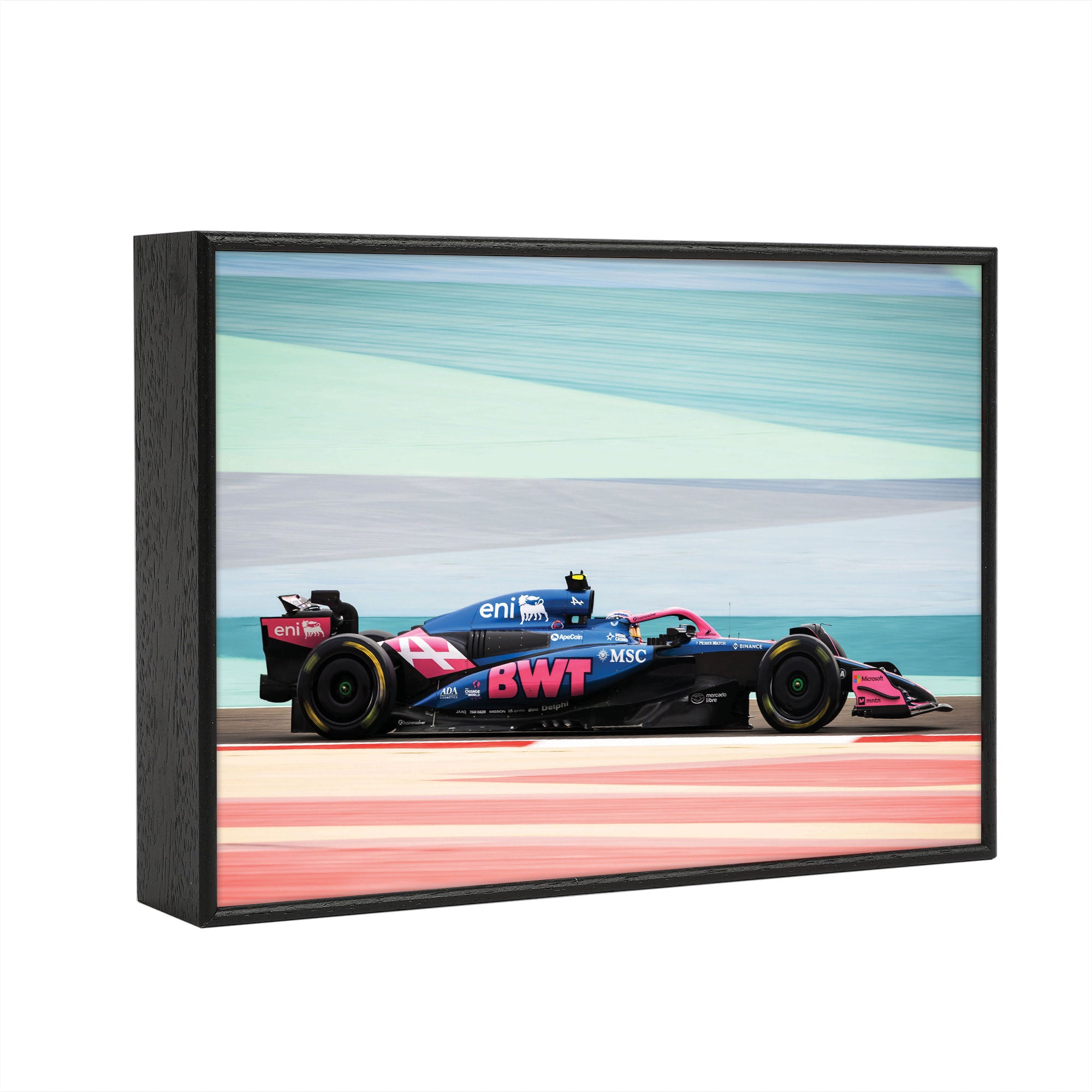 Jack Doohan 2025 BWT Alpine Formula One Team Print - Pre-Season Testing