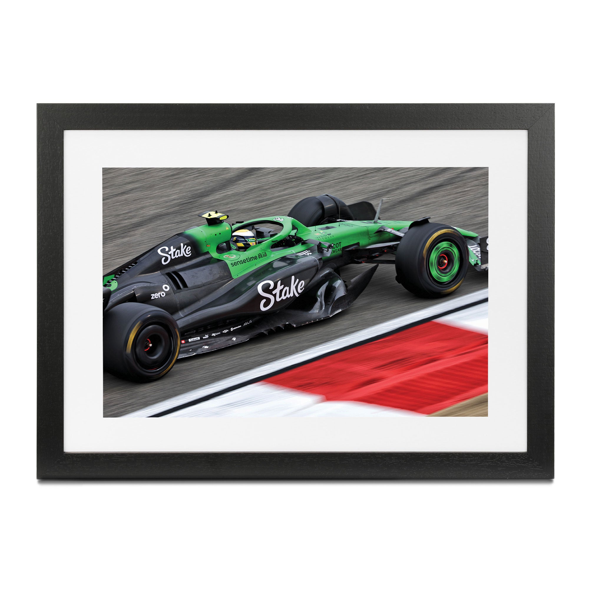 Gabriel Bortoleto 2025 Stake F1 Team Kick Sauber Print - Pre-Season Testing