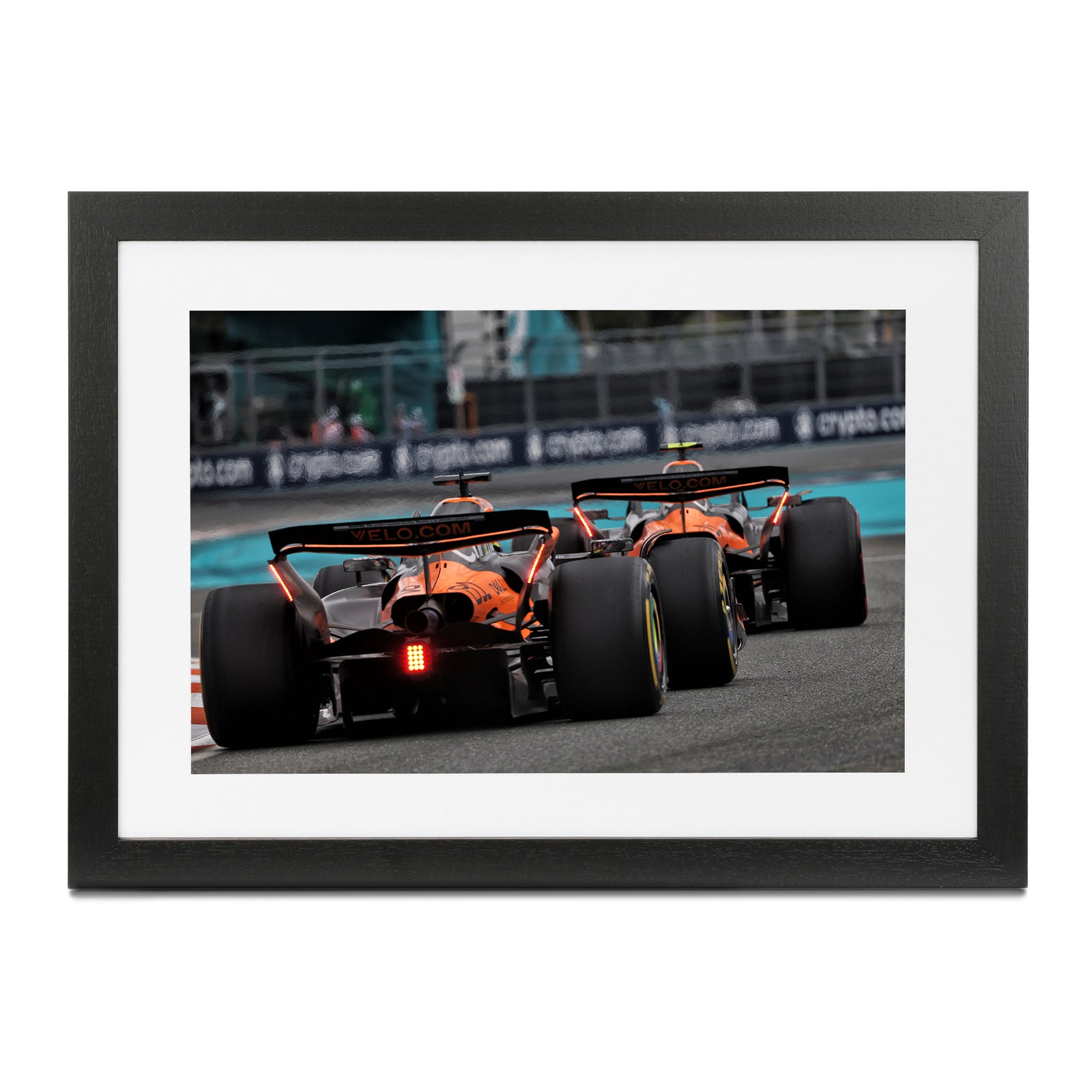McLaren F1 Team  2025 'One-Two' Print - Miami GP