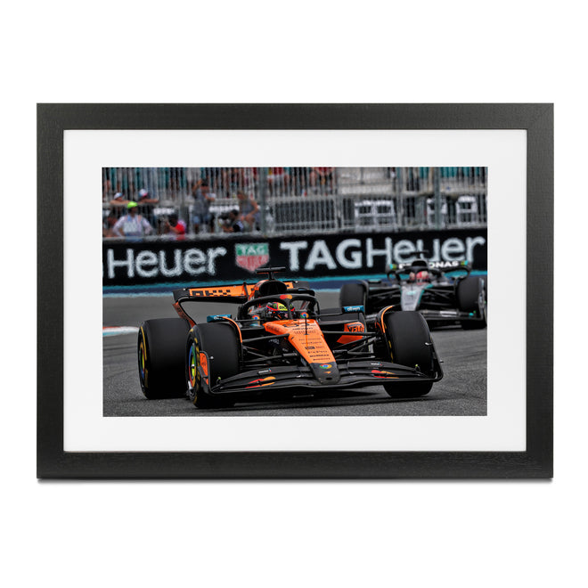 Oscar Piastri 2025 McLaren F1 Team Print - Miami GP