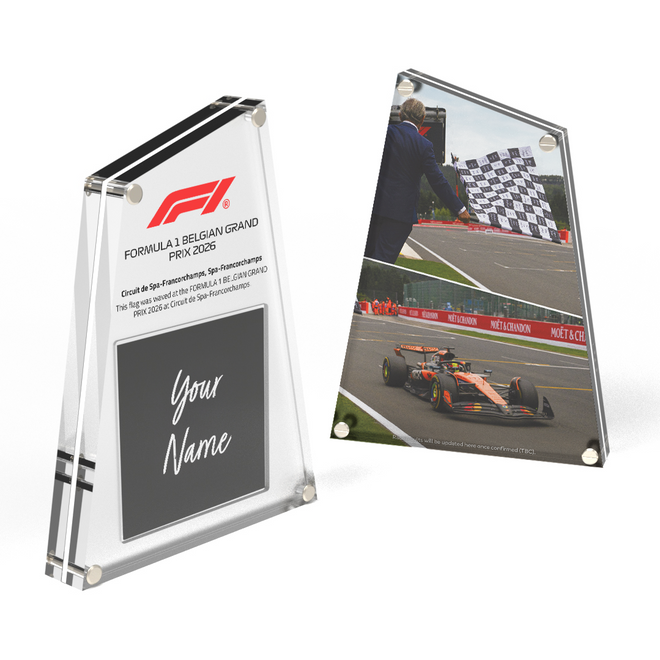 Own the Chequered Flag - 2026 Belgian Grand Prix