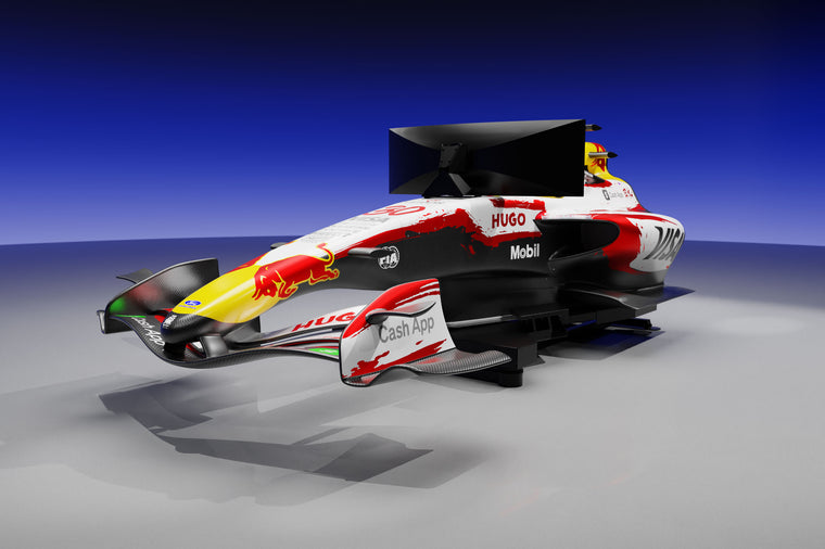 2026 Visa Cash App Racing Bulls F1® Team Simulator – Japanese Grand Prix Edition, Formula 1-inspired racing simulator and premium collector display