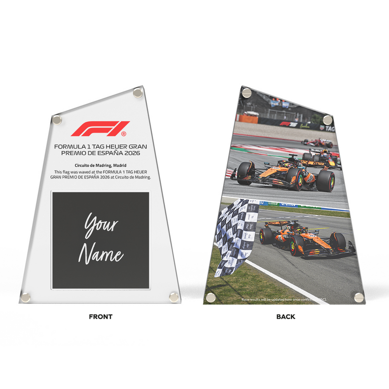 Own the Chequered Flag - 2026 Spanish Grand Prix