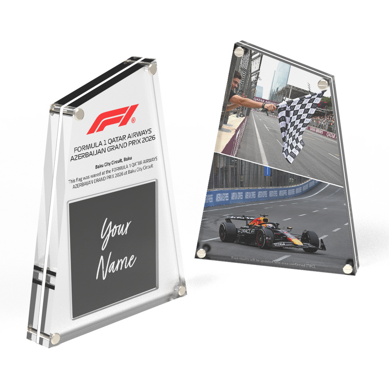 Own the Chequered Flag - 2026 Azerbaijan Grand Prix