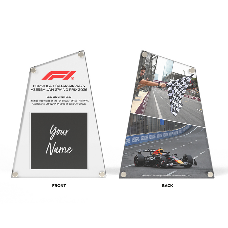 Own the Chequered Flag - 2026 Azerbaijan Grand Prix