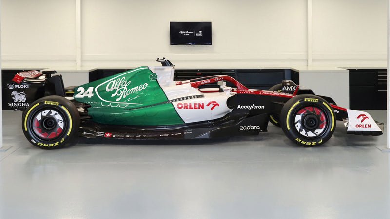 2022 Alfa Romeo C42 Show Car - Azerbaijan GP Livery