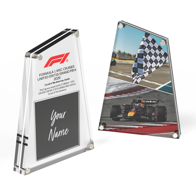 Own the Chequered Flag - 2026 United States Grand Prix