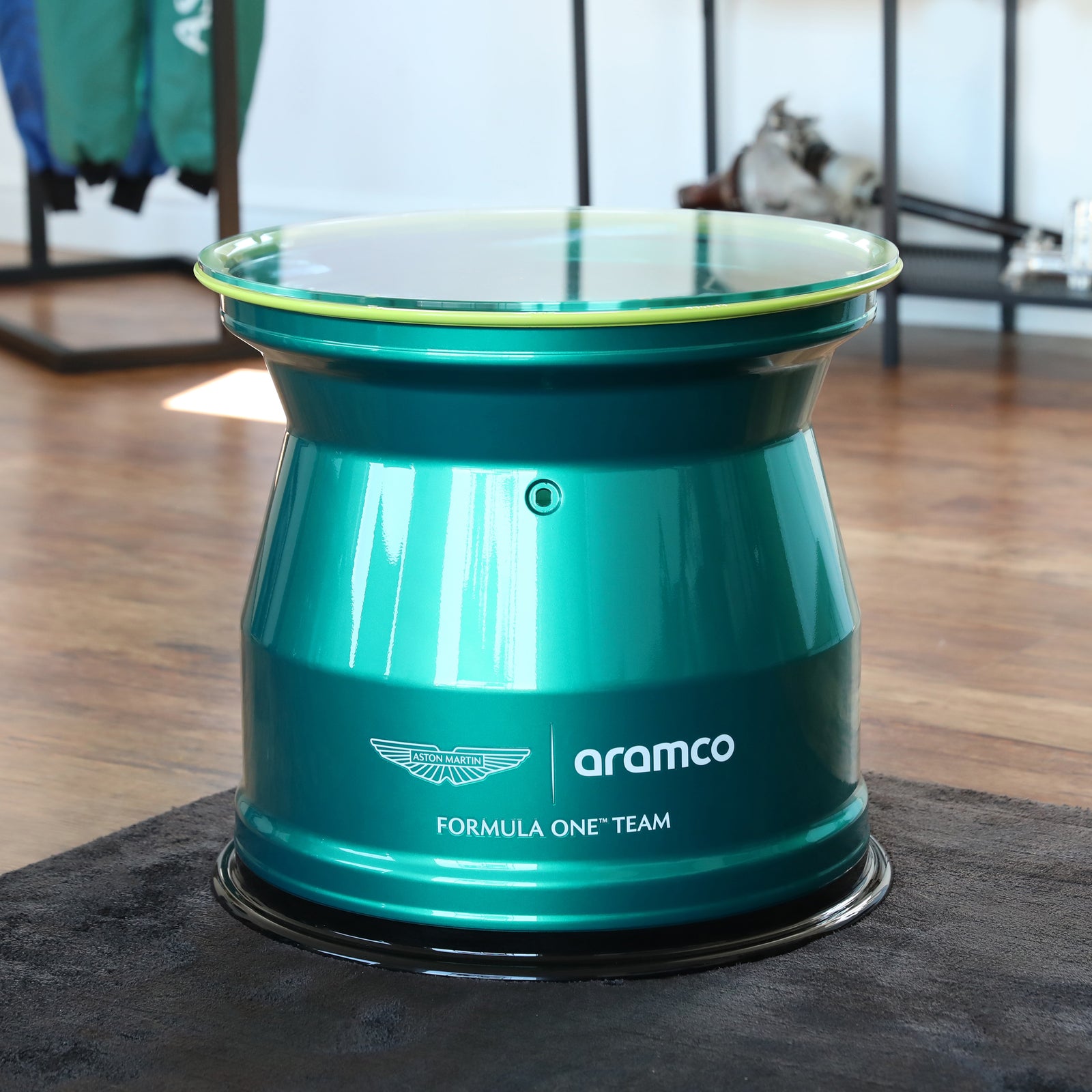 Aston Martin Aramco Formula One Team Rear Wheel Rim Table 2024