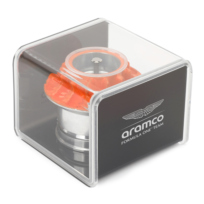 Aston Martin Aramco Formula 1® Team Wheel Nut in Display Case