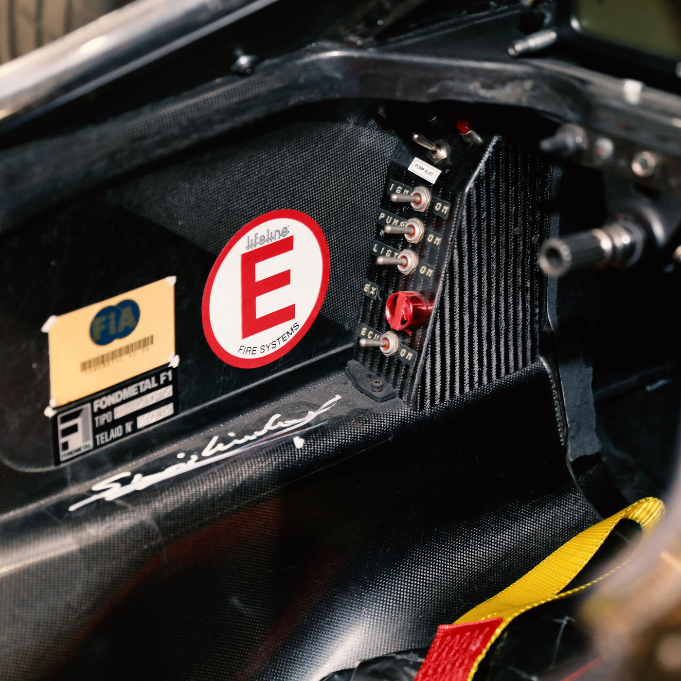 Running 1992 Fondmetal GR02 F1® Race Car – Chassis No.3