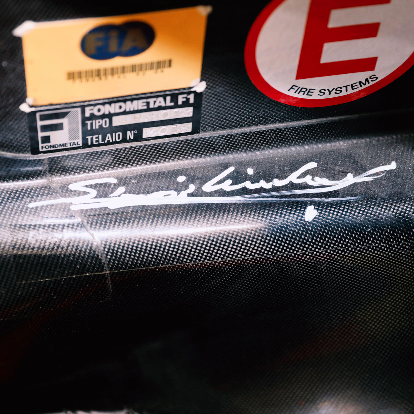 Running 1992 Fondmetal GR02 F1® Race Car – Chassis No.3