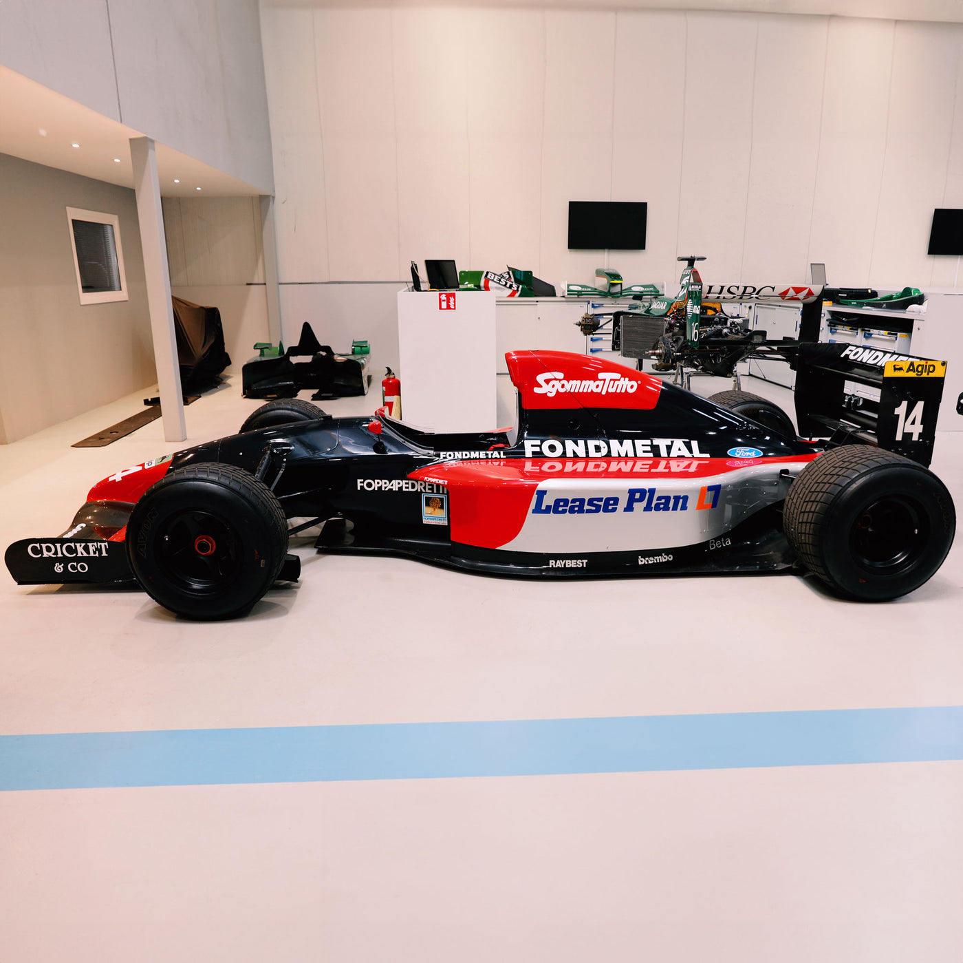 Running 1992 Fondmetal GR02 F1® Race Car – Chassis No.3