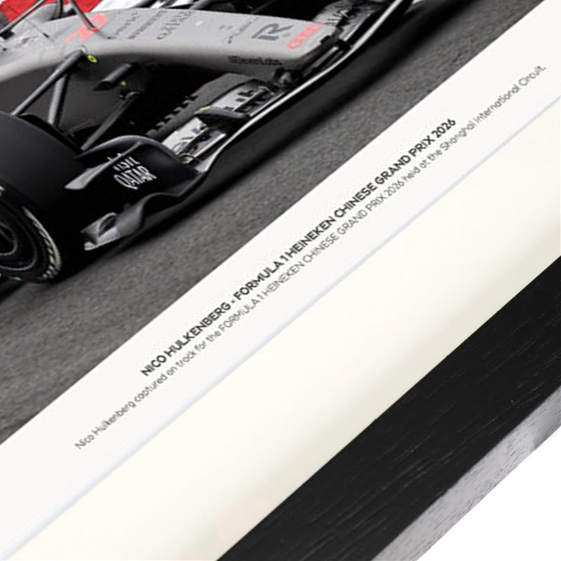 Formula 1 signed photo Nico Hülkenberg Audi Revolut F1 Team 2026 Japanese GP collector display