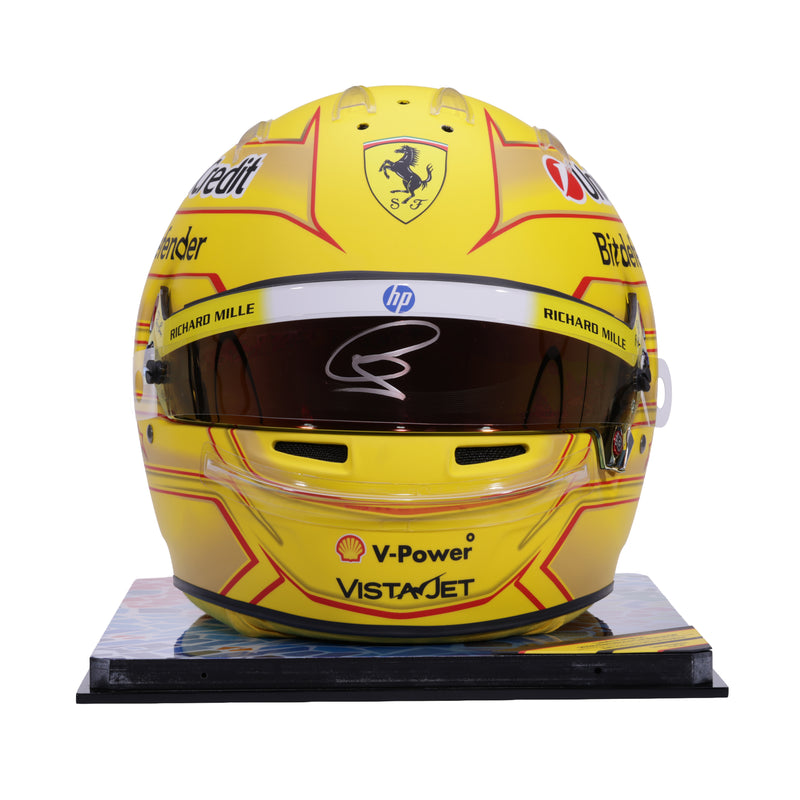 Lewis Hamilton 2026 Scuderia Ferrari Full Size Signed Replica Helmet - Edition 06/20