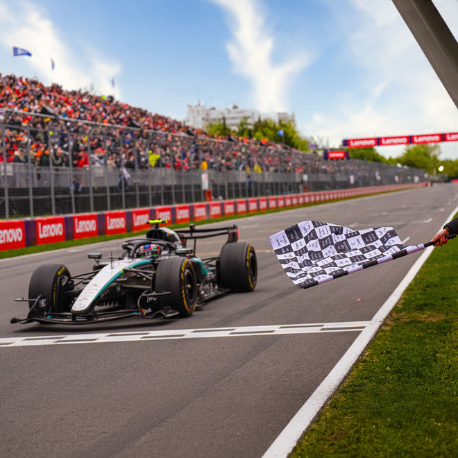 Canadian Grand Prix 2027 personalised F1® chequered flag with your name official Formula 1 memorabilia