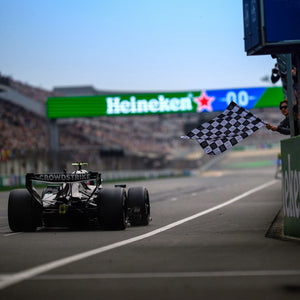 Chinese Grand Prix 2027 personalised F1® chequered flag with your name official Formula 1 memorabilia