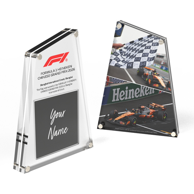 Own the Chequered Flag - 2026 Chinese Grand Prix