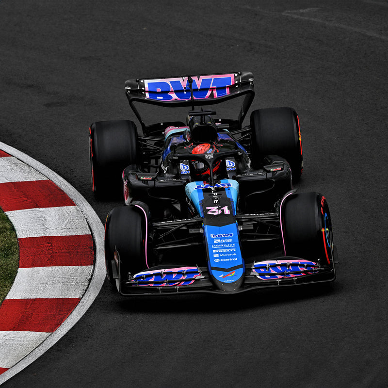 Esteban Ocon 2024 BWT Alpine Formula One Team Bodywork in Acrylic