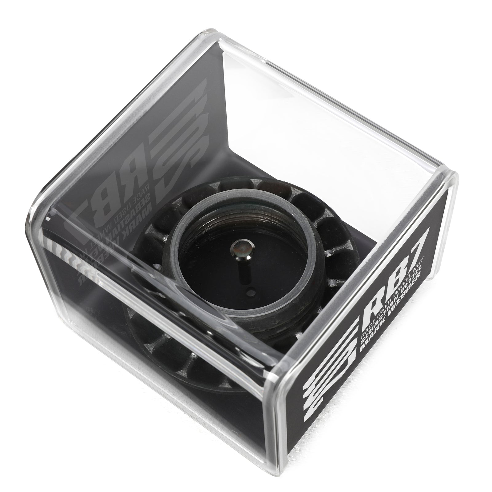 Red Bull Racing 2011 RB7 Grand Prix Used Wheel Nut in Display Case