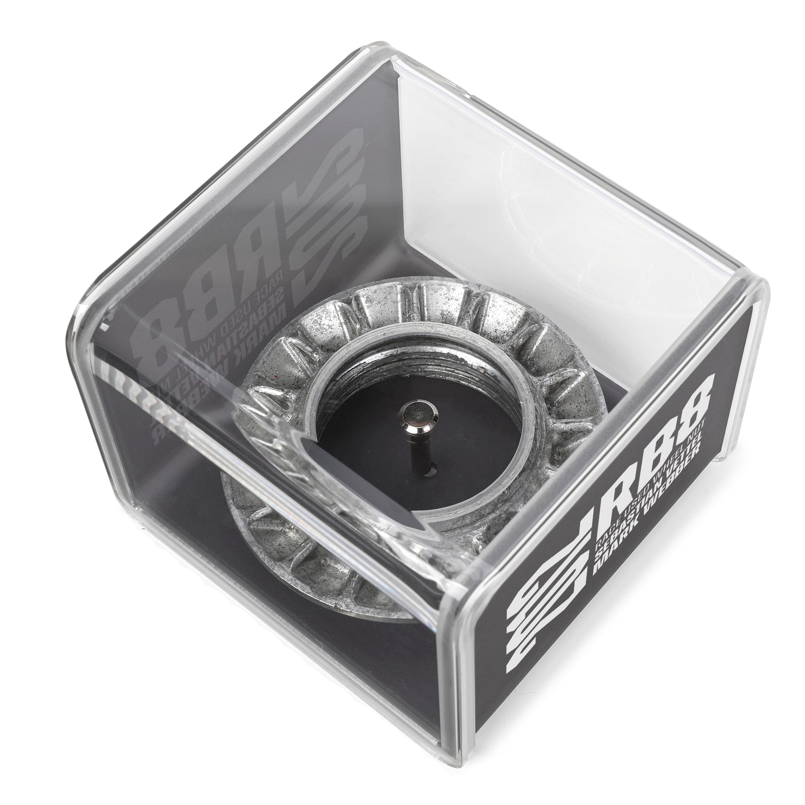 Red Bull Racing 2012 RB8 Grand Prix Used Wheel Nut in Display Case