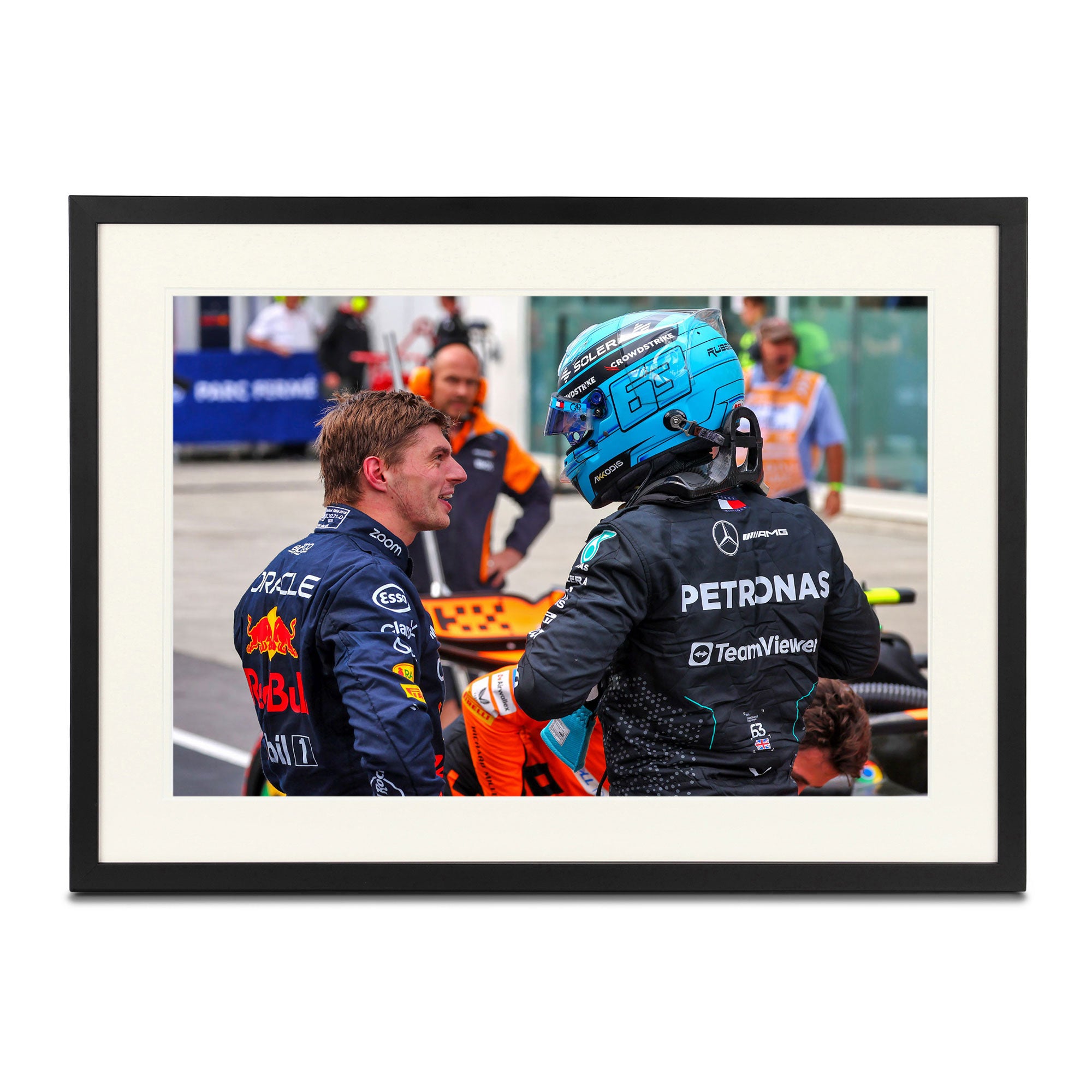 George Russell X Max Verstappen 2024 Qualifying Print – Canadian GP