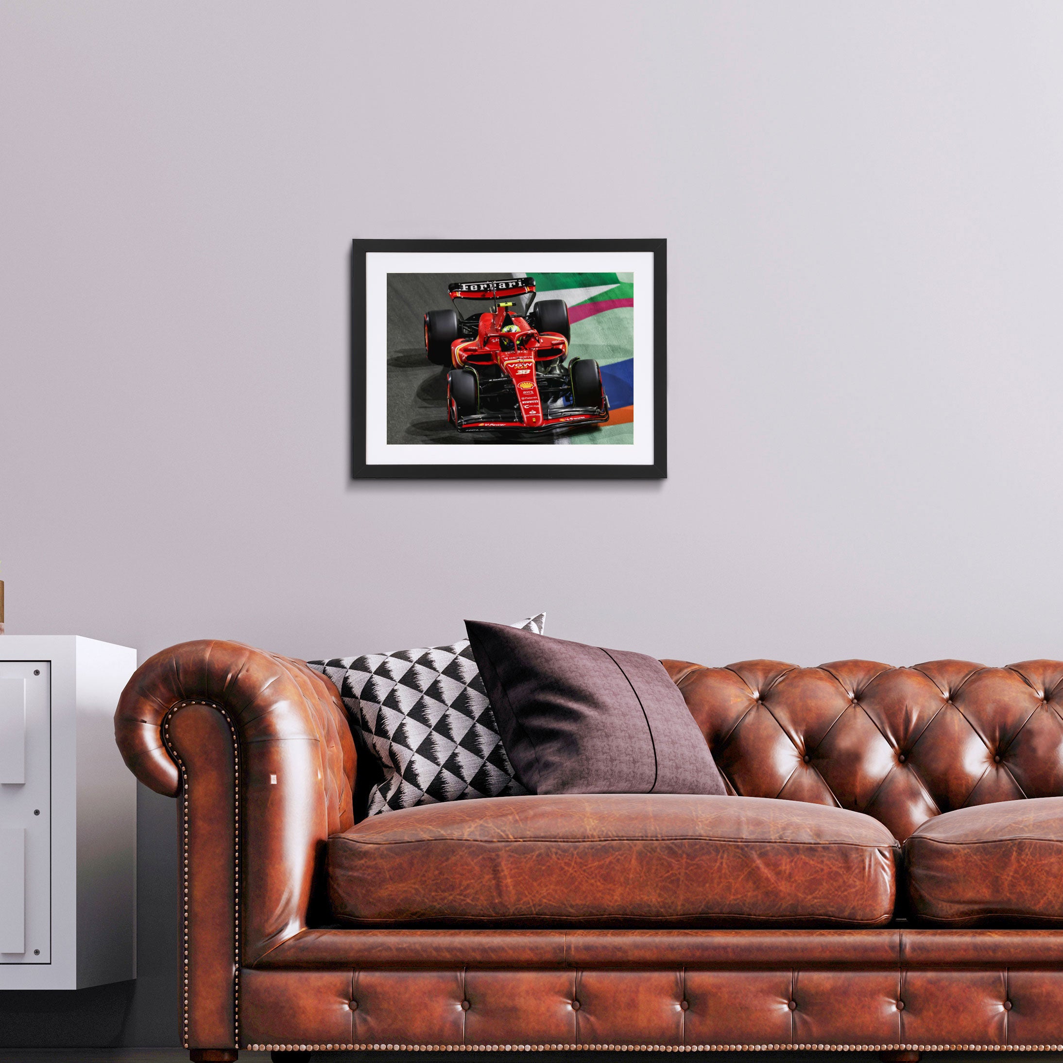 Oliver Bearman 2024 Scuderia Ferrari Print – Saudi Arabian GP