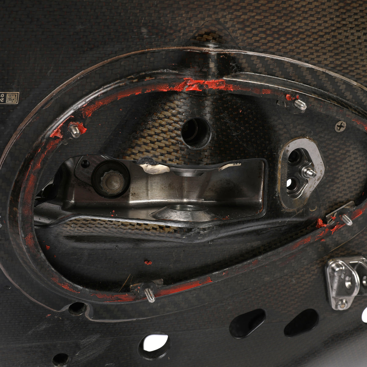 The Austin Auction LOT 046 - 2024 Alpine Grand Prix Used Gearbox and Rear Wing Display
