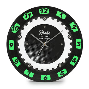 Stake F1® Team Race-Used Brake Disc Clock