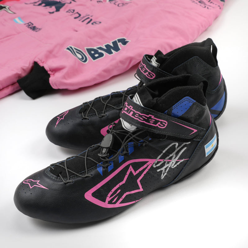 Franco Colapinto Signed 2025 Austrian GP Grand Prix Used Alpine F1 Team Used Racewear Bundle