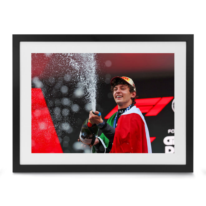 Kimi Antonelli 2026 'Podium Celebration' Framed Photo - Monaco GP