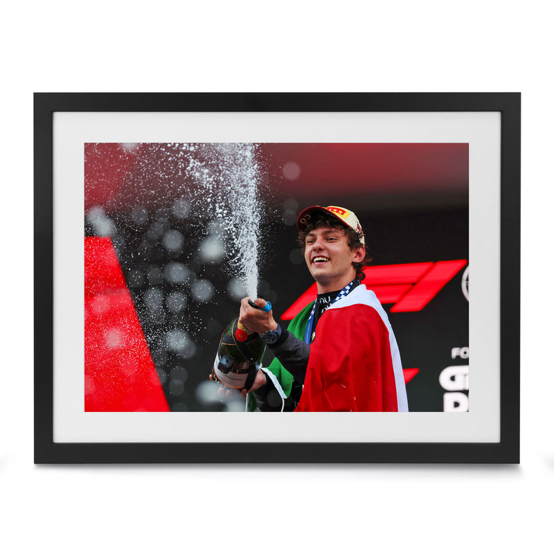 Kimi Antonelli 2026 'Podium Celebration' Framed Photo - Monaco GP